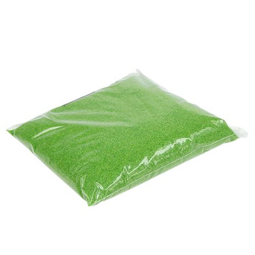 Floristik24 Couleur sable 0.1mm - 0.5mm vert 2kg