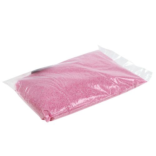 Floristik24 Couleur sable 0.1mm - 0.5mm rose 2kg
