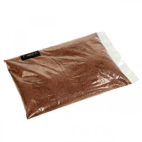 Floristik24 Couleur sable cuivre décoratif marron sable Ø0.5mm 2kg