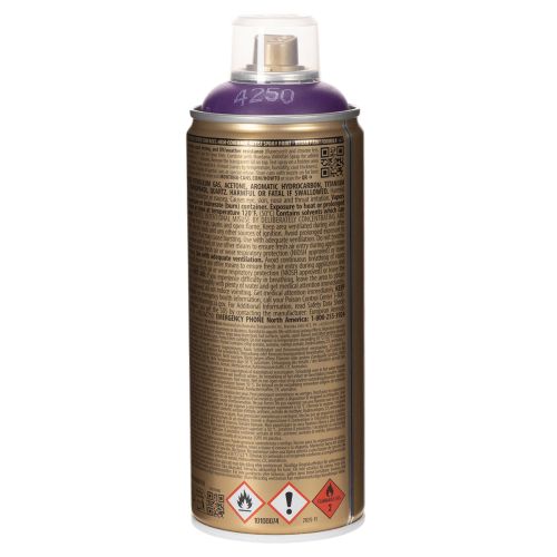 Bombe de peinture acrylique Montana Gold violet 400ml | Floristik24.fr
