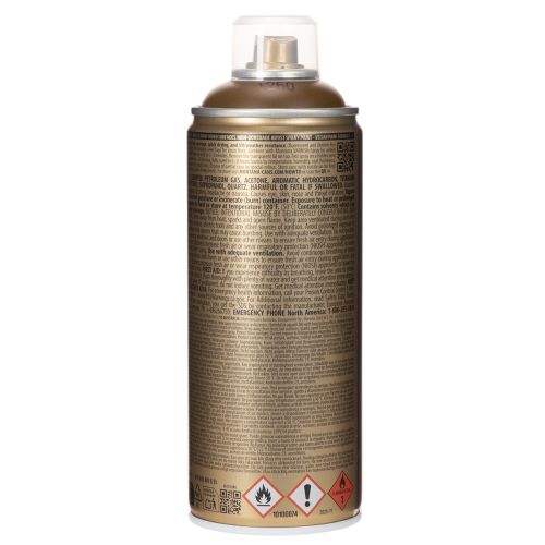 Bombe de peinture en spray marron Montana Gold 400ml pour décoration et bricolage | Floristik24.fr