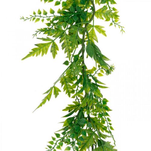 Floristik24 Guirlande de plantes suspendues artificielles vert 150cm