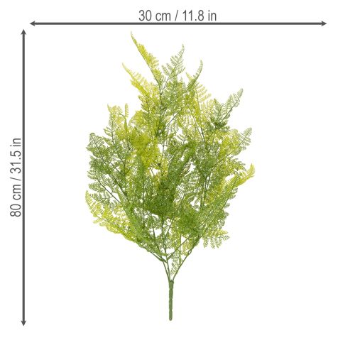 Article Fougère artificielle suspendue, plante décorative qui attire le regard en intérieur, touche de modernité, 80 cm