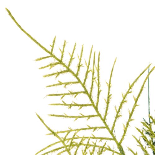 Branche de fougère artificielle 56 cm décorative verte en plastique | Floristik24.fr