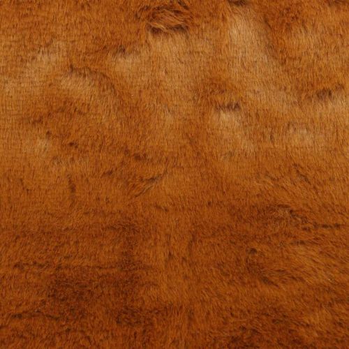 Floristik24 Ruban de fourrure marron décoration de table en fausse fourrure 15×150cm