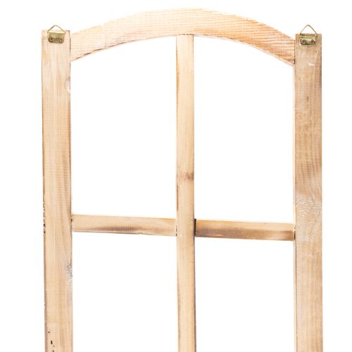 Cadre fenêtre en bois 100 cm pour décoration murale | Floristik24.fr