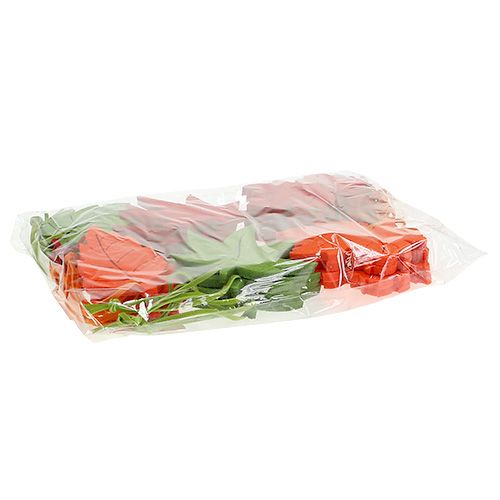 Floristik24 Feuilles colorées à suspendre en feutrine 7,5-8 cm 24 p.