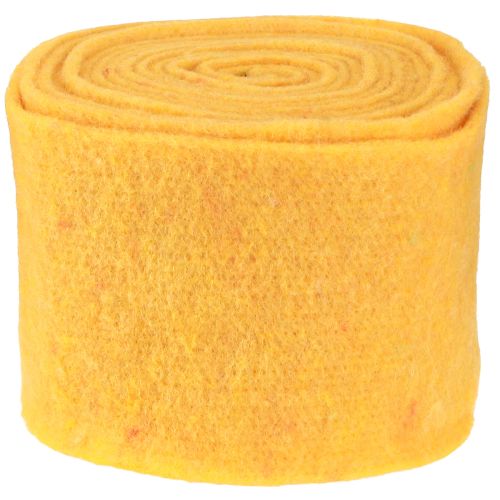 Article Ruban de feutre 15 cm x 5 m jaune