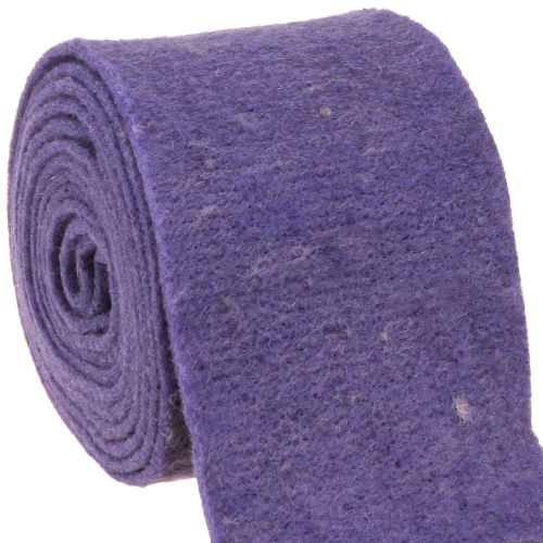 Floristik24 Ruban de feutre 15 cm x 5 m violet