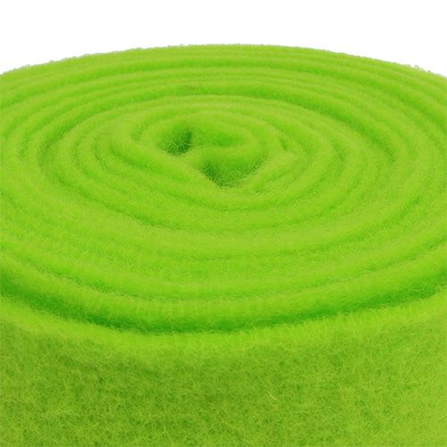 Article Ruban de feutrine 15cm x 5m vert