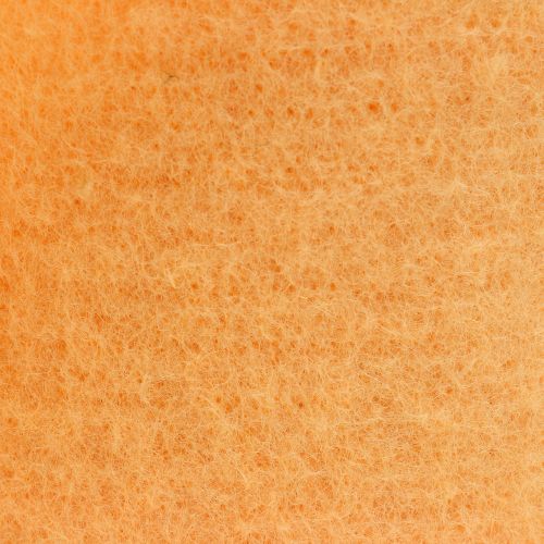 Article Ruban feutre orange clair 15cm 5m