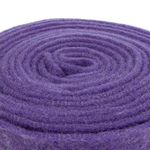 Article Ruban de feutrine 15cm x 5m violet