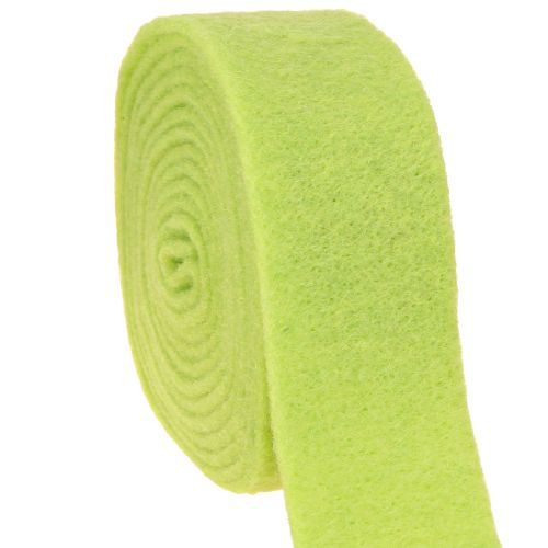 Ruban de feutrine 7,5cm x 5m vert