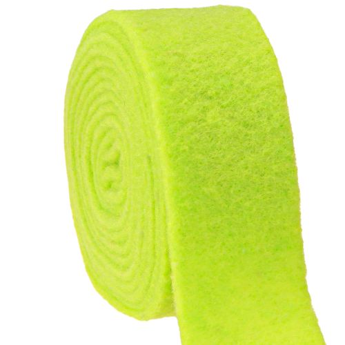Ruban feutre vert 7,5cm 5m