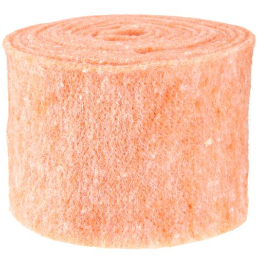 Article Ruban de feutre orange 15 cm 5 m
