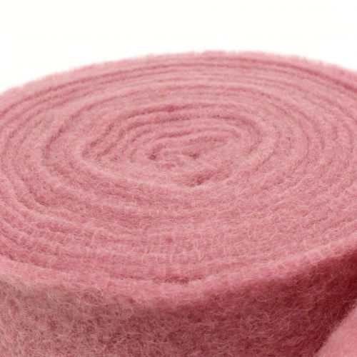 Article Ruban feutre, ruban à pot vieux rose 15cm 5m