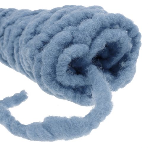 Article Polaire cordon feutre Mirabell 25m bleu