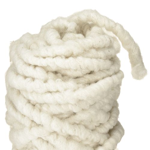 Article Cordon feutre polaire Mirabell 25m blanc