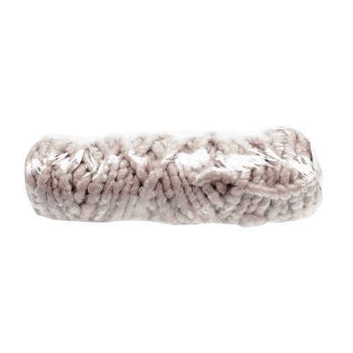 Article Cordon feutre polaire Mirabell 25m gris