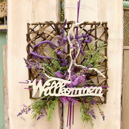 Article Cordon feutre polaire Mirabell 25m violet