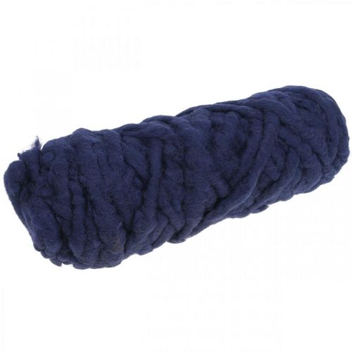Article Cordon feutre polaire Mirabell 30m violet foncé