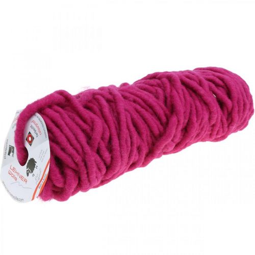 Article Cordon feutre avec fil fil de laine pour travaux manuels rose 20m