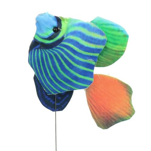 Floristik24 Bouchons décoratifs poissons assortis 6pcs
