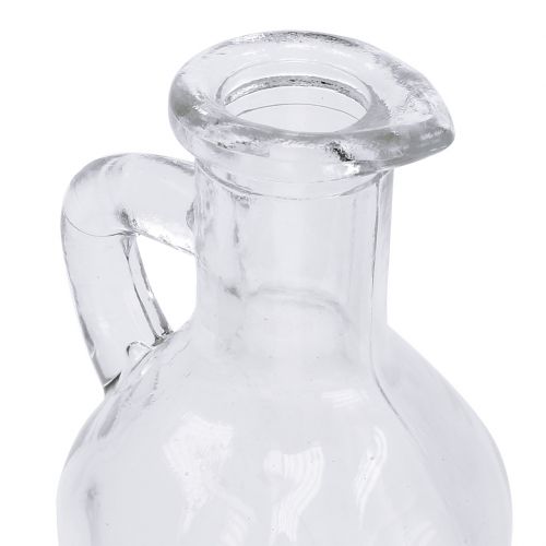 Floristik24 Bouteille avec poignée Clair Ø5,5cm H11cm 6pcs