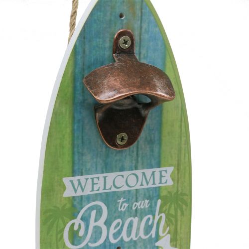 Floristik24 Décapsuleur mural &quot;Beach Bar&quot; 36cm x 11cm