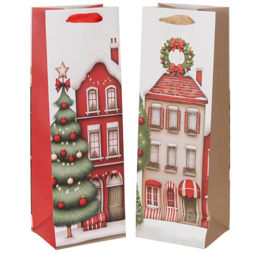 Sachet Cadeau Bouteille Motifs