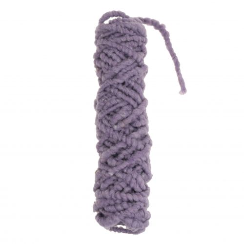 Floristik24 Cordon feutre polaire Mirabell violet 25m