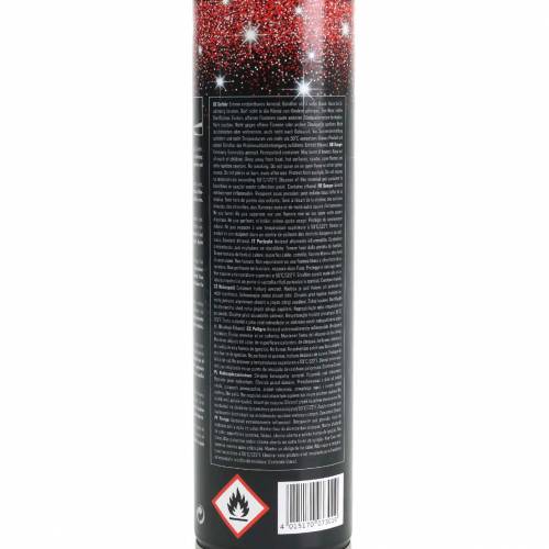Floristik24 Spray Pailleté Rouge 400ml