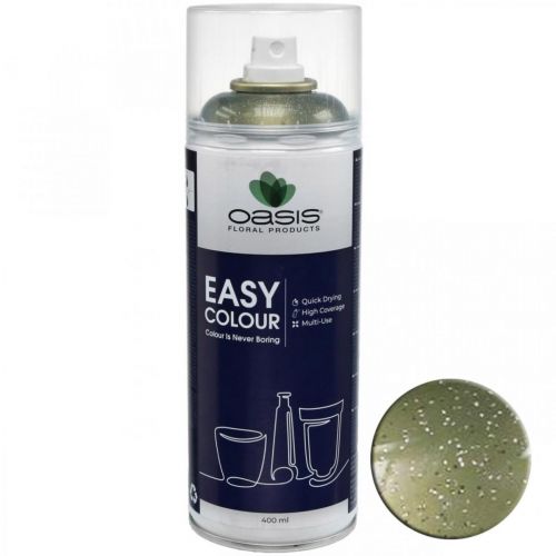 Article Spray pailleté doré pour travaux manuels Color Spray 400ml