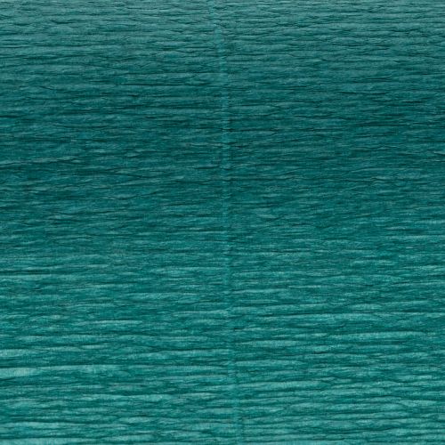 Papier crépon fleuriste bleu pétrole rouleau 50x250 cm | Floristik24.fr