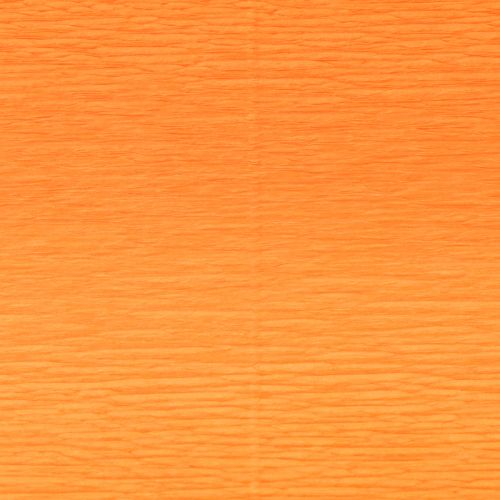 Article Papier crêpe fleuriste orange clair 50x250cm