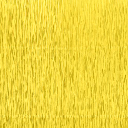 Article Crêpe Fleur jaune L10cm grammage 128g/m² L250cm 2pcs