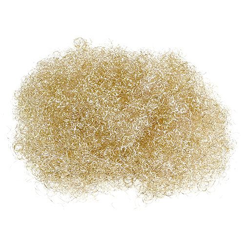 Floristik24 Guirlande De Cheveux Fleurie Or-Argent 200g