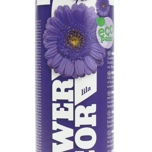 Article Décor Floral Violet 400ml spray