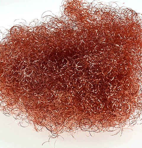 Guirlande De Cheveux De Fleurs Cuivre 50g