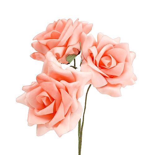 Mousse Rose Ø 10cm Saumon 8 pcs