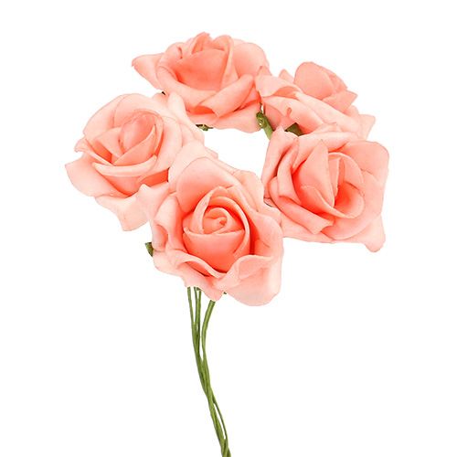 Mousse Rose Ø4.5cm Saumon 36p