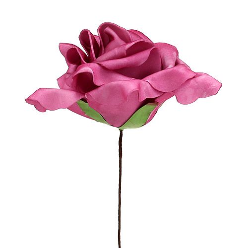 Floristik24 Mousse Rose Erika Ø15cm 4pcs