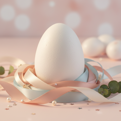 Article Oeuf en polystyrène 20cm 1 pièce