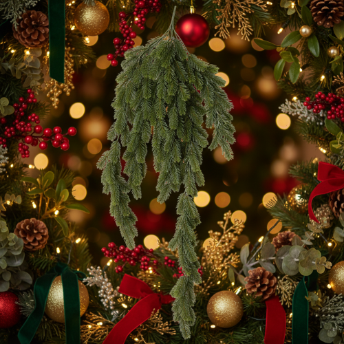 Branche de sapin artificielle 108 cm pour décoration de Noël | Floristik24.fr