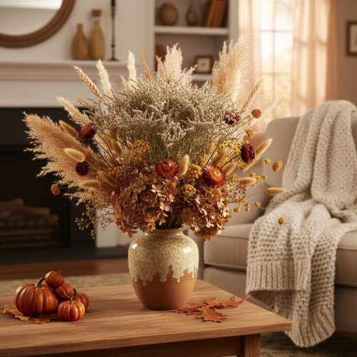 Article Fleurs séchées Statice naturel 1 kg