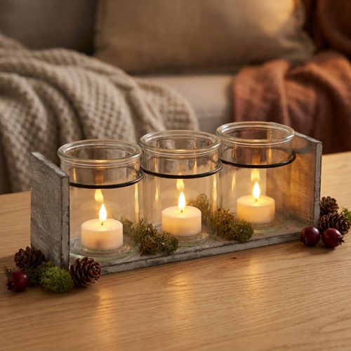 Set de bocaux en verre avec