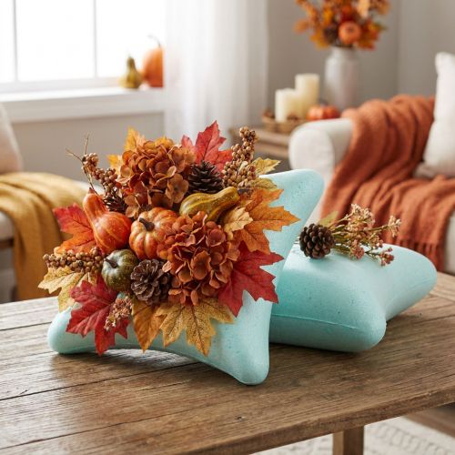 Coussin en Styropor Mint 20 x 20 cm - Lot de 2 | Floristik24.fr