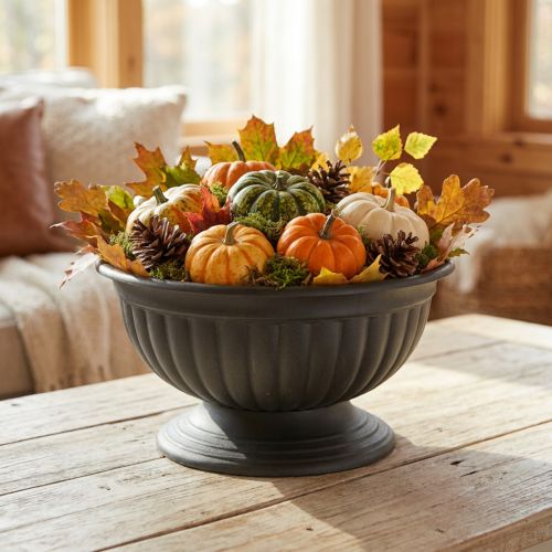 Article Coupe sur Pied Anthracite Ø35cm