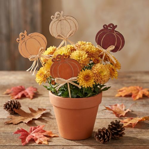 Piques décoratives en bois