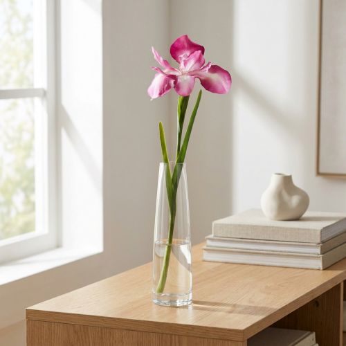 Fleur artificielle Iris rose 78 cm | Floristik24.fr
